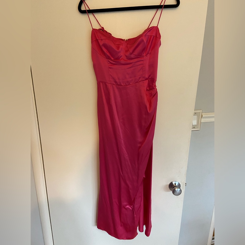 Silk Reformation dress - Marguerite dress in color Flambé